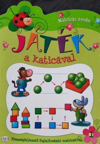 Játék a katicával 1 - matricás óvoda