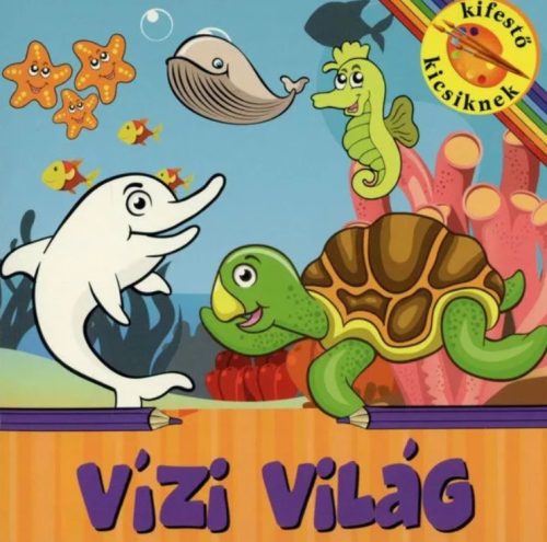 Vízi világ - kifestő kicsiknek