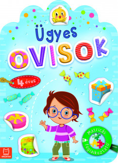 Ügyes ovisok 4 éves - matricás foglalkoztató