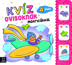 Kvíz ovisoknak matricákkal - 4 éves