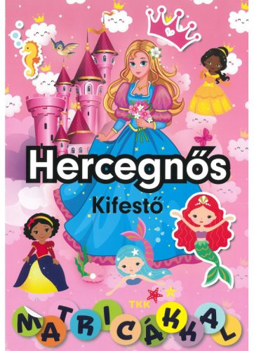 Hercegnős kifestő