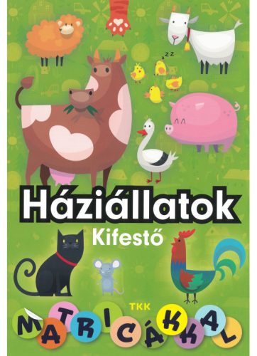 Háziállatok kifestő