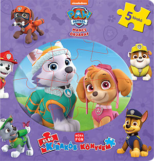 Mancs Őrjárat - Első kirakós könyvem 5 kirakóval (Paw Patrol)