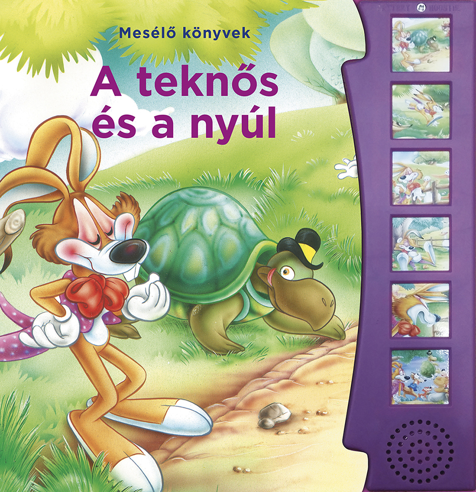 MESÉLŐ KÖNYVEK - A TEKNŐS ÉS A NYÚL