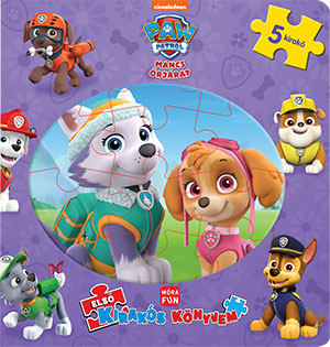 Mancs Őrjárat puzzle könyv